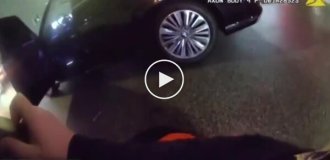 In the US, a police officer killed a brazen violator with one blow