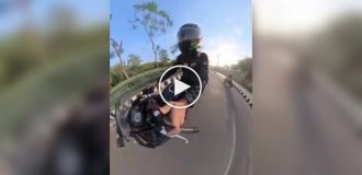 Friendly fire and free peeling at 160 km/h