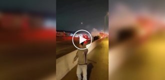 Потужний заміс на трасі