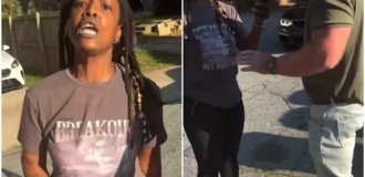 Дорожная ярость в Техасе (2 фото + 1 видео)