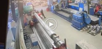 Несчастный случай в механическом цехе