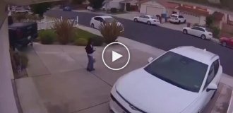 An 8-year-old girl narrowly escaped being attacked by armed robbers in Union City