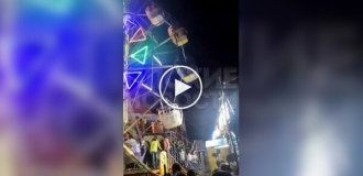 Several people were injured at an amusement park in India