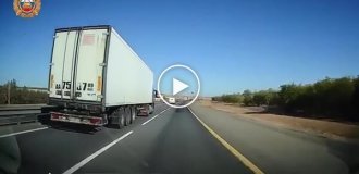 A self-guided truck