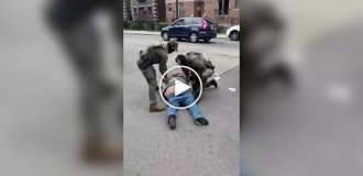 An incident during an immigration raid in the US attracted public attention