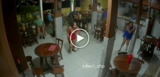 Criminal showdown in a Brazilian bar