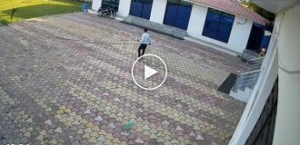 A hotel employee's last day at work in India