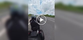 Not looking at the road, not looking. Into mirrors