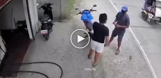 Vicious attack on a Filipino man
