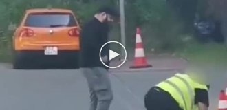 В Варшаве иностранец жестоко избил охранника