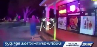 An American farmer started a shootout over a dispute over chicken