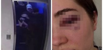 In Russia, a sambo wrestler beat up an employee night club (6 photos + 1 video)