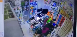 A botched store robbery in the Dominican Republic