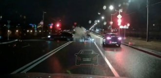 I'm not me and the car is not mine. In Russia, a drunk driver tried to escape after causing a serious accident (5 photos + 2 videos)