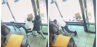 A purple belt holder in jiu-jitsu fought off a robber during lunch (4 photos + 1 video)