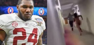 An American football player got into a sex scandal by refusing to pay a prostitute for services (4 photos + 1 video)