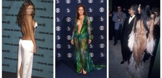 “People were horrified”: 11 celebrities recalled their most daring red carpet outfits (25 photos)