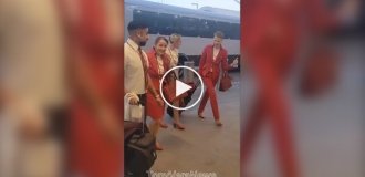 Стюардесса по имени Жан... Virgin Atlantic