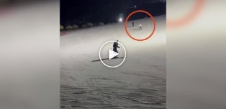 A skier fell into a ravine at a ski resort in Kyrgyzstan and suffered serious injuries