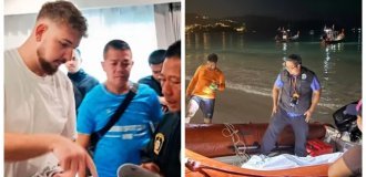 In Thailand, an Australian tourist fatally ran over a Russian with a jet ski and tried to escape (4 photos + 1 video)