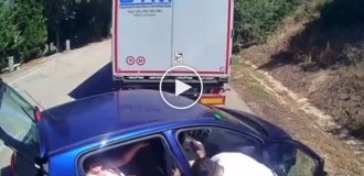 When in There's no way to go to the bathroom due to traffic jams