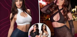 “I can be whatever they want”: a porn star sold her image to AI to work less (3 photos)