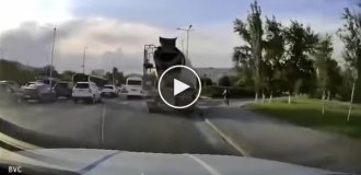В Астане цементовоз задавил насмерть школьника на велосипеде прямо на пешеходном переходе