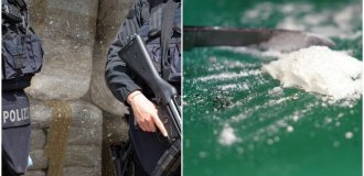 35 tons of cocaine seized in Germany (4 photos)