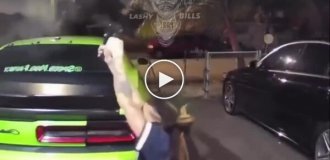 Женщина открыла огонь по парням, пытавшимся похитить щенков