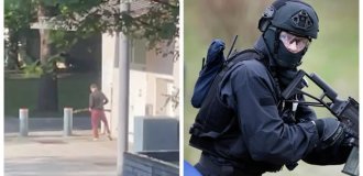 A terrorist opened fire near the Israeli embassy in Munich (5 photos + 1 video)