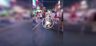 In Phuket, "ladyboys" showed they can stand up for themselves