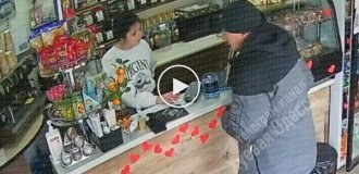 A man stole tips from a cafe