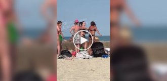 Бійка жінок на пляжі в Одесі