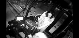 A passenger got into a fight with a bus driver