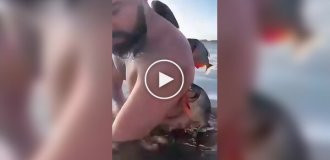 Пираньи атаковали мужчину
