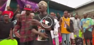 A deaf-mute rapper has become popular in Congo