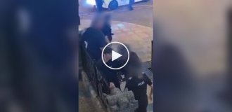Во время задержания английские полицейские насадили челюсть подростка на пику забора
