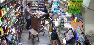 В США мужчина с пистолетом получил выстрел в голову от полиции