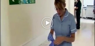Accident in the bathroom