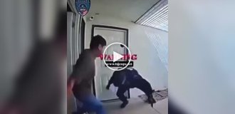 Наглядная демонстрация пользы бронежилета для сотрудников правопорядка