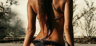 Красиві та мокрі різнокаліберні красуні