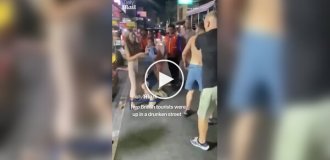 Туристы из разных стран устроили драку у бара в Таиланде
