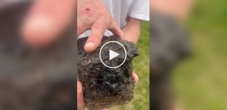 A spy stone was found in Russia