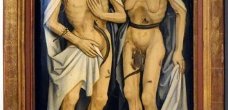 «Мёртвые любовники»: самая страшная картина Средневековья (4 фото)