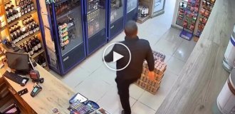An attack on a store owner in Turkey