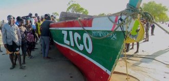 90 people drowned off the coast of Mozambique (3 photos)