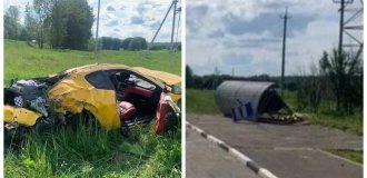 Лихач на "Мазераті", який вбив одну дитину і покалічив іншу, виявився співробітником транспортної компанії (2 фото + 2 відео)