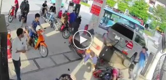 One careless move and a fire