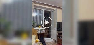 Мужчина забрался на четвертый этаж и проник в квартиру через окно