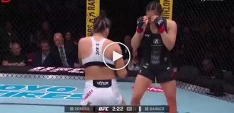 Один из самых жестких нокаутов в истории UFC